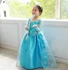Girls Snow Queen Dress Kids kostuums voor 2023 Carnival Party Prom Gown Cosplay Children Clothing Princess 312 Y 240428