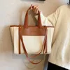 Drawstring Large Tote Bags For Women Top Trends 3 Layers Leather Shoulder Bag 2024 Design Work A4 Satchels Office Laptop Ladies Handbag