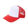 Ball Caps 50pcs Logo personnalisé Summer Kids Boy Mesh Sports Chapeau Sports Childre