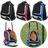 Outdoor Bags Baseball & Softball Bag Backpack For Youth Boys And Adult With Fence Hook Hold 2 Tee Ball Bats Batting Glove Gear RuckSack