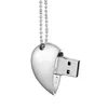 Другие приводы проектируют реальную емкость Crystal Heart USB 20 флэш -привод памяти 4GB64GB Pendrive с ожерельем6268671 DROP D OTG1U