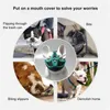Appareils de chien Mesh Mesh durable Boucle inoffensive Design anti-bite Couverture de compagnie