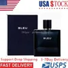 Incense Man Perfume Bleu Masculino 100ml Homens duradouros desodorantes remessa rápida Colônia para homens Spar 90 88