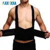 Taille ondersteuning verstelbare riem industrieel werk terug brace lumbale fitness gewichtheffen met schouderbanden