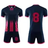 DIY MEN SOCCER JERSEY مجموعة الزي الرسمي مجموعات Jersey Football Kidscustom Compan Tracksuit Shirt Football Sirts Sup Usiform 3xS-3XL240417