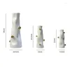 Vases Ceramic Vase Abstract Art Twist Special-shaped Living Room Table Flower Arrangement Home Decoration Accessories