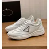 Praddas Pada Prax PRD Runner Luxury Cup Designer Americas Sports Shoes Embosed Triangle Sneakers Shoe Men Men Patent Leather Technical Fabric Man Flexible Rubber Sole