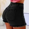 Shorts féminins vintage femmes rétro en détresse haute taille avec conception à feuilles de cul poches latérales slim fit pour le club occasionnel