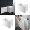 Opbergdozen Bins Sweater Organizer voor kast Punch-vouwmand badkamer muur hangende wasserij s tafelkleed drop levering home ga otzlv