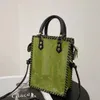 1set draagbare tote draagtas handgemaakte PVC -tas accessoires voor doe -het -zelf dames handtassen schoudertassen luxe ontwerp 240426