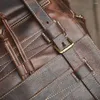 Backpack Leather For Men Genuine Fashion Bag Casual Outdoor High Quality Laptop Trend Travel