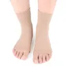 Sportsokken 1 paar compressie open teen kniehoge kousen hoge elastische ondersteunende sokken voor buiten