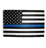 薄い青いラインフラグ高品質3x5フィート警察バナー90x150cmフェスティバルパーティーギフト100dポリエステル屋外屋外印刷旗と8503781