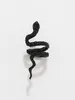 Earrings Snake Earing Piercing Punk Non Pierced Clip Earrings Ear Cuffs For Women Men Black Fake Piercing Jewelry 230831