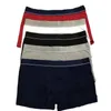 Underpants M -2xl Brindável CottonShorts Letas elásticas Logotipo da cintura Men's Underwear 3D Bolsa Boxer
