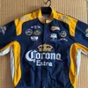 DUDEK 2024 Nya herr- och kvinnors trendiga motorcykel baseballtröja Corona Racing Jacket NASCAR DESIGN