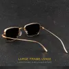 Vintage Metal Steampunk Sunglasses Men Women Square Sun Glasses For Stylish Retro Brand Shades Male Female UV400 240417