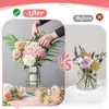 Vases Arrangement de fleurs en spirale Bracket Sole Bouquet Bouquet Twisted Wedding Réutilisable