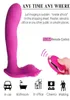 Clitoride vibratore indossabile e stimolatore a gspot vibrazione di masturbazione di dildo invisibile Massager della bacchetta vibrabile indossabile per donne5720755