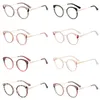 Telai di occhiali da sole 57345 Trend gatto occhio anti -blu light light women Fashion Tr90 Optical Spectacles cerniera molla per occhiali da prescrizione