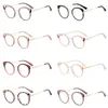 Lunettes de soleil Frames 57345 TRENDE CAT Eye Anti-Blue Lumières Lumières Faquette Tr90 Spectacles Optical Spring Hinge Prescription Postuade