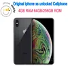 Oryginalne Apple iPhone XS 64GB 256 GB ROM5.8 "Super Retina OLED RAM 4GB FACE ID IOS IOS A12 Bionic NFC odblokowany 4G LTE Mobilephone