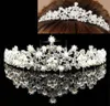 Muhteşem Matkaplar Kristaller Gelin Taçları Tiaras Kraliçe Prenses İnci Rhinestones Diamond Head Band Düğün Saç Aksesuarları Stock5114503