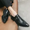Jurk formeel bruiloft lederen kantoor derby originele bedrijfsontwerper handgemaakte buckle grace man schoenen
