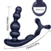 Male prostate massager vibrator 360 rotating anal plug masturbator dual motor rooster ring penis stimulator remote control sex toy 240430