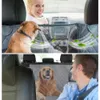 Hondenauto -cover waterdichte huisdier reishond hangmat auto achterste stoelbeschermer Mat veiligheid voor honden 240423