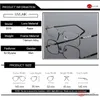 Zonnebrillen frames uvlaik titanium legering spektakel frame mannen vierkante zakelijke optische glazen transparante bijziendheid op recept bril