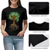 Dames Polos Yggdrasil T-shirt Plus size tops Shirts Graphic T-stukken Dierafdruk shirt voor meisjes bijgesneden T vrouwen