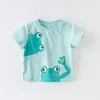 T-shirts DBX13484 Dave Bella Baby Boys Summer Infant Baby Fashion T-shirt T-shirt Top Kinderen Hoge kwaliteit T-stukken Print katoenen kleding