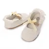 Sneakers Cute White Lace Baby Girl Princess Shoes Moccasins Moccs Bow Fringe Rubber Soled Non-slip Footwear Crib 0-18M H240504