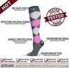 Chaussettes Hosiery Running Compression Chaussettes de compression Chaussettes de compression ajustez l'œdème médical Diabetes Varicose Veines Men Femmes