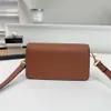 Licznik wysokiej jakości ekskluzywne eleganckie torebkę nowe klasyczne powlekane patchwork skórzane jedno ramię Crossbody Małe kwadratowe torba studio pod pachami Metoda Sti Bag