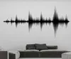 Wandaufkleber O Wave Decals Sound abnehmbare Aufnahmestudio Musikproduzent Raumdekoration Schlafzimmer Tapete DW67475324981