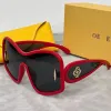 Lunettes de soleil de créateur de mode pour femmes Lunettes de soleil de luxe pour hommes Masques Squines de soleil Lunettes Lunettes de soleil de la tendance extérieure de la plage extérieure