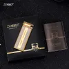 Zorro 6 mm UltraHin Pure Copper Case Butane sans gaz de cigarette à flamme plus légère plus légère pour les hommes