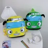 Tayo Cartoon Little Bus School School Saco para crianças Bolsa de mochila fofa para crianças adequadas para meninos de 1 a 6 anos de idade meninos presentes 240424