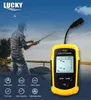 100 m tragbare Sonar LCD -Fischfinder Angelwerkzeuge Echo Sounder Fishing Finder mit Eisfischköderhaken und Fischrollenbeutel 240422