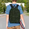 Rugzakmatrix binaire cijfers code backpacks tiener bookbag cartoon kinderen schooltassen reis rugzak schoudertas grote capaciteit