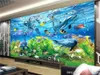 3D Custom Tapete Unterwasser Welt Marine Fish Mural Kinder Zimmer TV Kulisse Aquarium Tapete Mural26839798668334