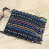 Omuz Çantaları Retro Nakış Eşleme Çantası Etnik Püskül Tasarım Çapraz gövde küçük telefon çantası ve çanta kadınlar için