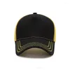 Ball Caps Custom Trucker Hat For Men Summer Mesh Sports With Logo Women 5 Panels Hollow Out Design Leisure Baseball Cap