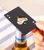 Paslanmaz çelik bira şişesi açıcı metal poker kart şekli soda açıcıları parti bar şişeleri aracı2629259