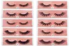 Nieuwe 10Styles 3D mink wimper Natural False wimpers zachte make -up wimpers extensie make -up nepoogwimpers 3D Series5682933