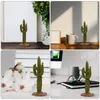 Fleurs décoratives 2 pcs faux plante cactus modèle figurines figurines Car Statue Decoration Ornement Office