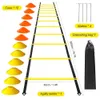 Accessoires sportifs flexibles Agile Ladders football rythme de basket rythme d'entraînement de corde