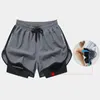 Summer 2 en 1 short de basket-ball pour hommes Dry Gym rapide Running Sport CrossFit Fitness Sweatpants Homme Vêtements 6xl 240422